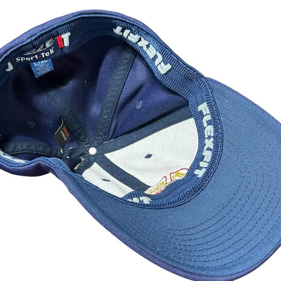 Sport-Tek Toledo Fire Rescue Department Ohio Baseball Cap Hat L/XL Navy - Picture 8 of 10